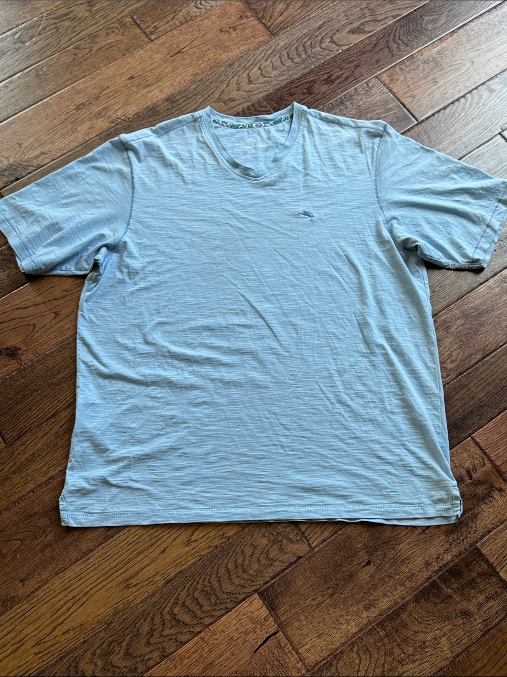 Tommy Bahama Pale Blue Short-Sleeve Crewneck Tee